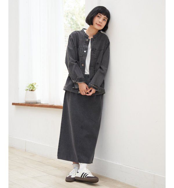 Lbc with Life「LBCステッチナロースカート」|スカート|