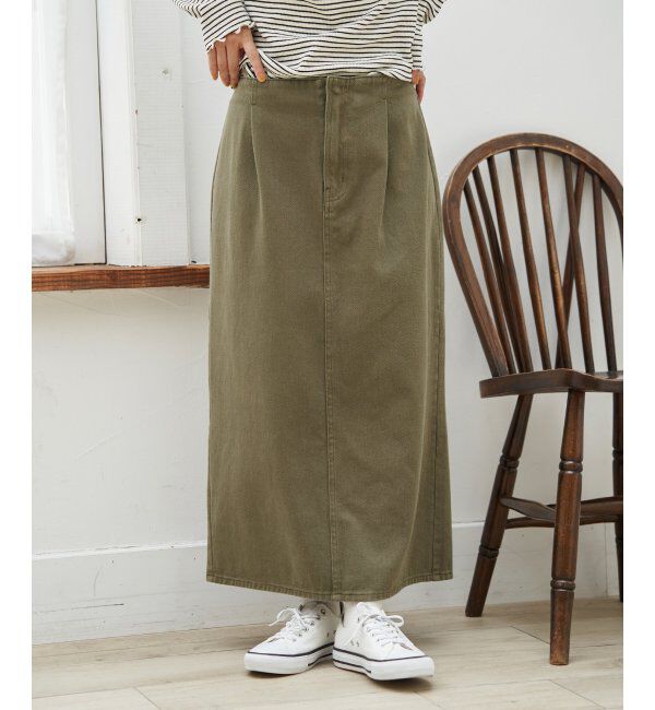 Lbc with Life「LBCステッチナロースカート」|スカート|