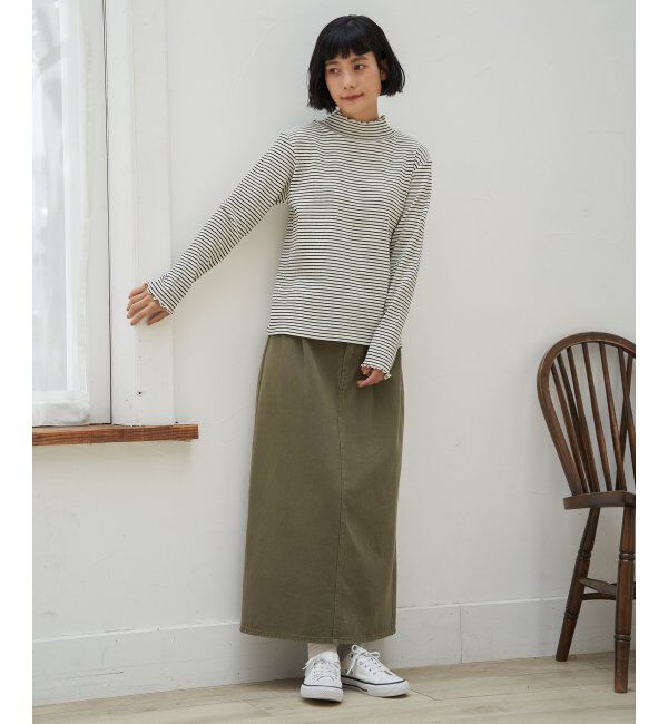 Lbc with Life「LBCステッチナロースカート」|スカート|