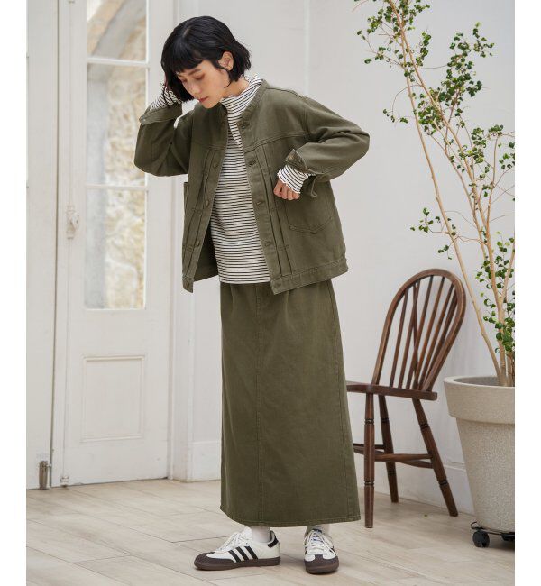 Lbc with Life「LBCステッチナロースカート」|スカート|