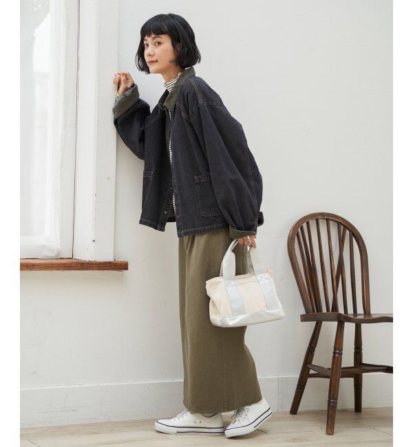 Lbc with Life「LBCステッチナロースカート」|スカート|