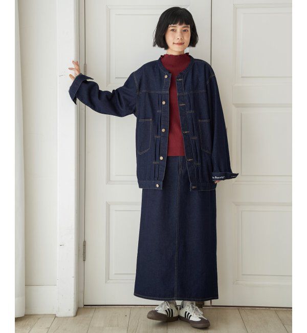 Lbc with Life「LBCステッチナロースカート」|スカート|