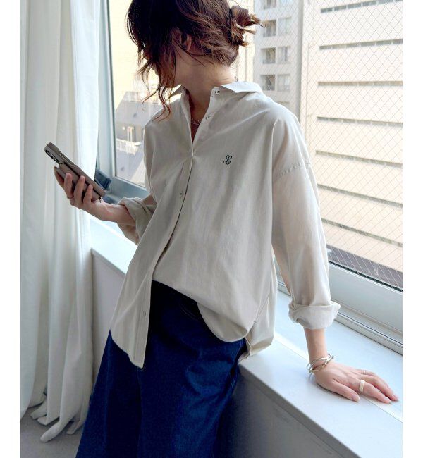 Lbc with Life「ミニロゴシシュウオーバーシャツ」|シャツ・ブラウス|