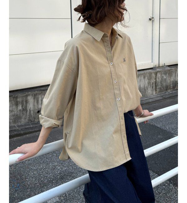 Lbc with Life「ミニロゴシシュウオーバーシャツ」|シャツ・ブラウス|