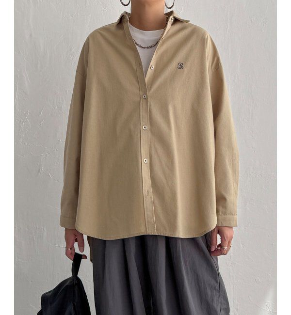 Lbc with Life「ミニロゴシシュウオーバーシャツ」|シャツ・ブラウス|