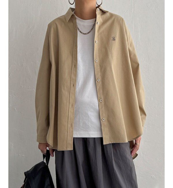 Lbc with Life「ミニロゴシシュウオーバーシャツ」|シャツ・ブラウス|