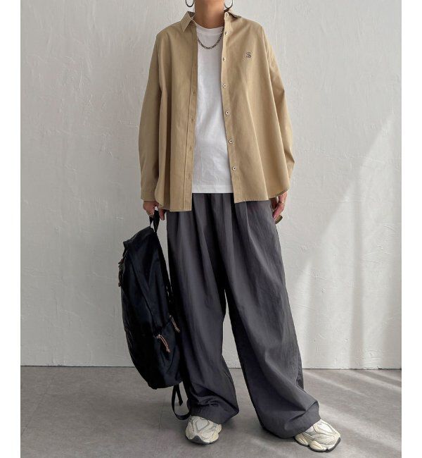 Lbc with Life「ミニロゴシシュウオーバーシャツ」|シャツ・ブラウス|