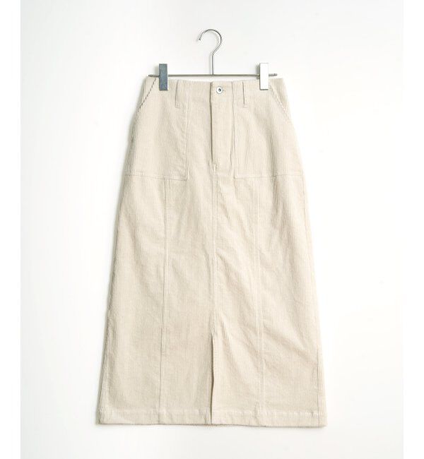 Lbc with Life「コーデュロイベイカーIラインスカート」|スカート|