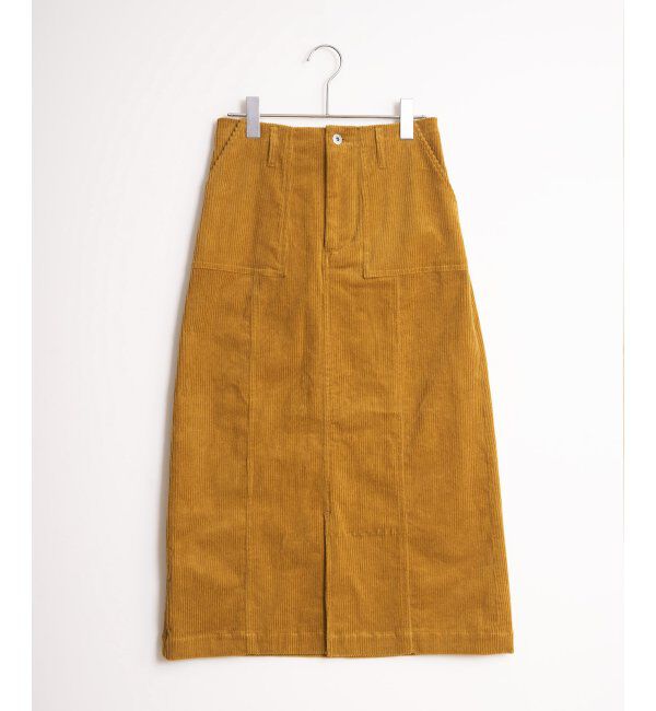 Lbc with Life「コーデュロイベイカーIラインスカート」|スカート|
