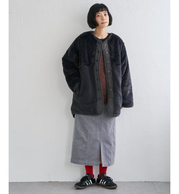 Lbc with Life「コーデュロイベイカーIラインスカート」|スカート|