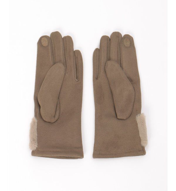 Lbc with Life「モコモコリボンツキグローブ」|手袋|