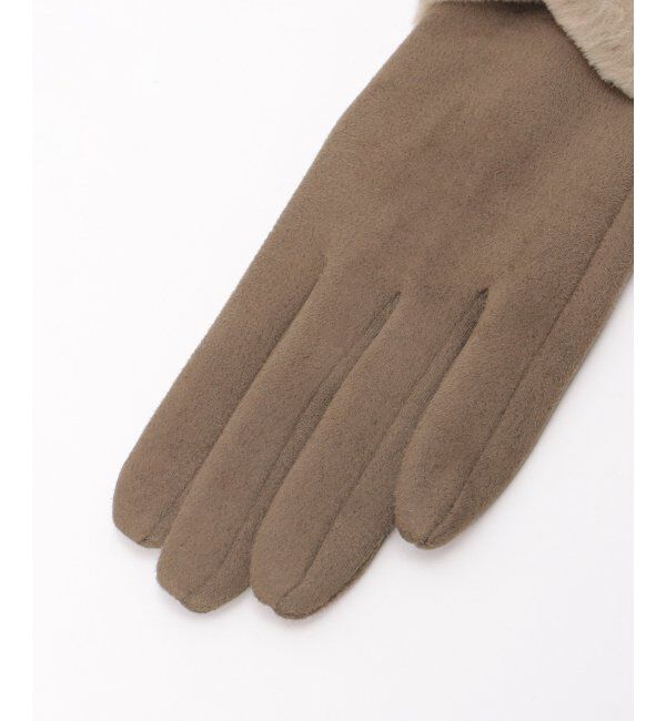 Lbc with Life「モコモコリボンツキグローブ」|手袋|