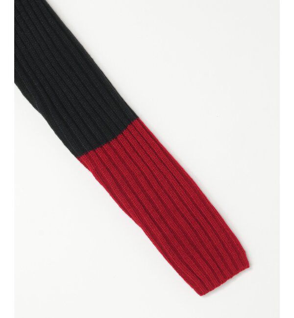 VENCE share style「バルキー7G配色ポロカーディガン」|カーディガン|