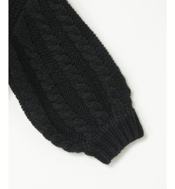 VENCE share style「ロービングケーブルショートプルオーバー」|ニット・セーター|