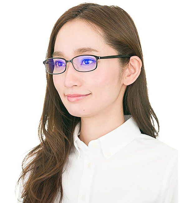  「スクエア型 PCメガネ｜Zoff PC ULTRA TYPE（ブルーライトカット率約50%）」|メガネ|
