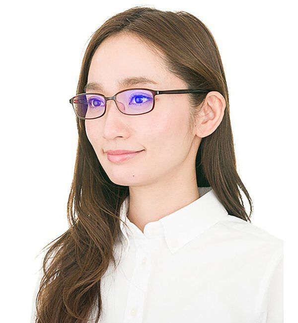  「スクエア型 PCメガネ｜Zoff PC ULTRA TYPE（ブルーライトカット率約50%）」|メガネ|