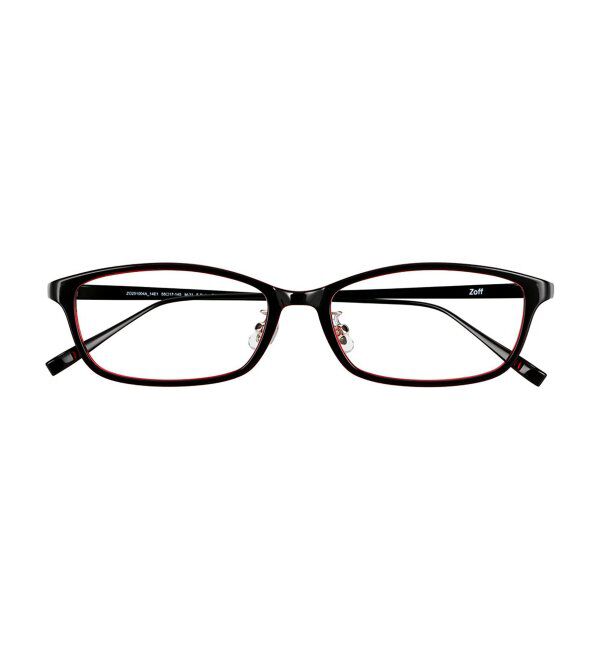  「スクエア型 メガネ | チタン 軽量 メタルフレーム 伊達メガネ ユニセックス ビジネス レンズ交換券付」|メガネ|