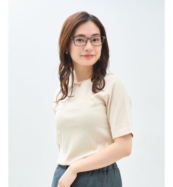  「ウェリントン型 メガネ | メタル｜伊達メガネ 度付きメガネ｜ユニセックス 黒｜CLASSIC  レンズ交換券付」|メガネ|