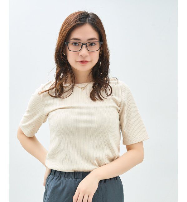  「ウェリントン型 メガネ | メタル｜伊達メガネ 度付きメガネ｜ユニセックス 黒｜CLASSIC  レンズ交換券付」|メガネ|