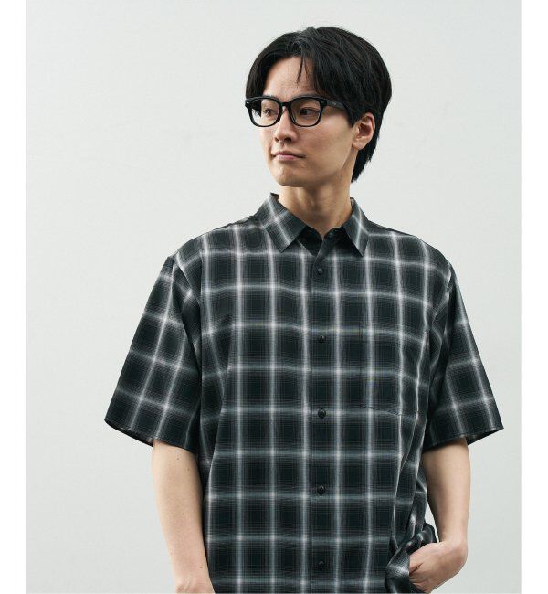  「Zoff｜STUDIO SEVEN｜ウェリントン型 メガネ 太縁フレーム 黒縁｜伊達メガネ 度付きメガネ レンズ交換券付」|メガネ|