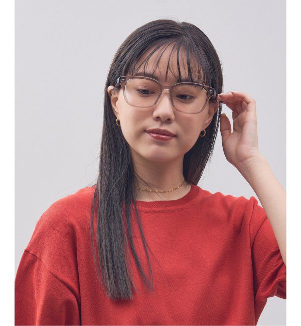  「Zoff｜STUDIO SEVEN｜ウェリントン型 メガネ 太縁フレーム 黒縁｜伊達メガネ 度付きメガネ レンズ交換券付」|メガネ|