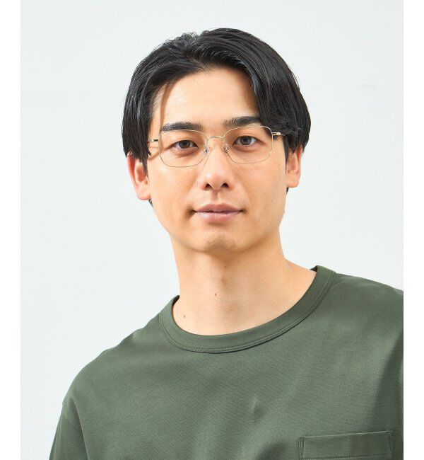  「ウェリントン型 メガネ 軽量｜メタルフレーム｜伊達メガネ 度付きメガネ｜大人可愛い  レンズ交換券付」|メガネ|