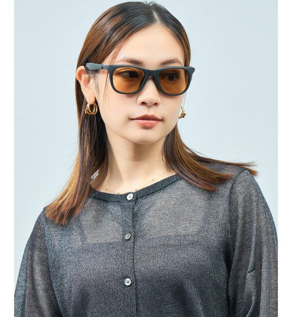  「SUNCUTGlasses/UV100%CUT/GALILEO サングラス | 金属フリー 柔軟性抜群｜紫外線対策 UV対策 UVカット  」|サングラス|ブラック系その他