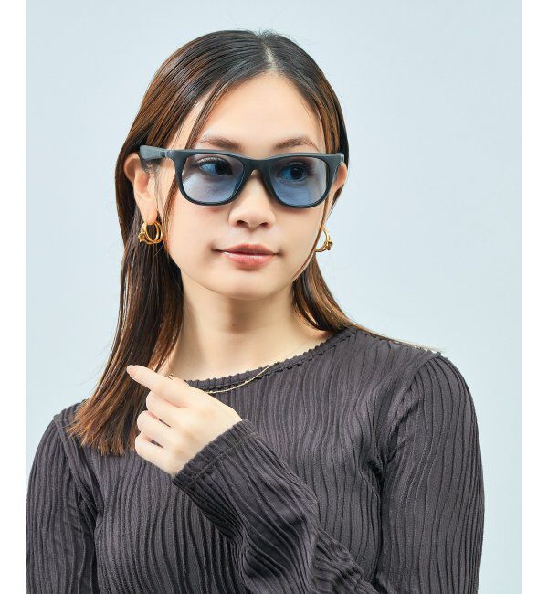  「SUNCUTGlasses/UV100%CUT/GALILEO サングラス | 金属フリー 柔軟性抜群｜紫外線対策 UV対策 UVカット  」|サングラス|ブラック系その他1