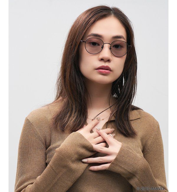  「【WEB限定】MARVEL COLLECTION【デッドプール モデル】ボストン型 サングラス | 紫外線対策 UVカット  」|サングラス|