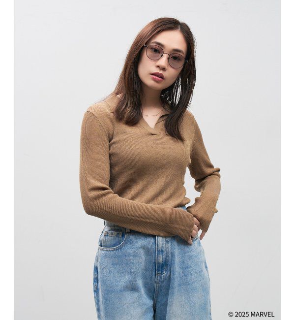  「【WEB限定】MARVEL COLLECTION【デッドプール モデル】ボストン型 サングラス | 紫外線対策 UVカット  」|サングラス|