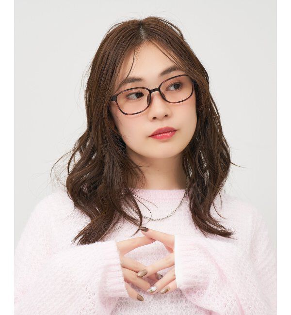  「花粉・飛沫対策 2way メガネ (フード着脱可能)  | 伊達メガネ UVカット ユニセックス レンズ交換券付」|メガネ|