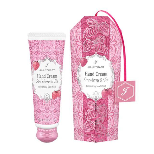 JILL STUART Beauty「【限定】ジルスチュアート  ストロベリー＆ティー  ハンドクリーム + リップマスク セット」|リップメイク|