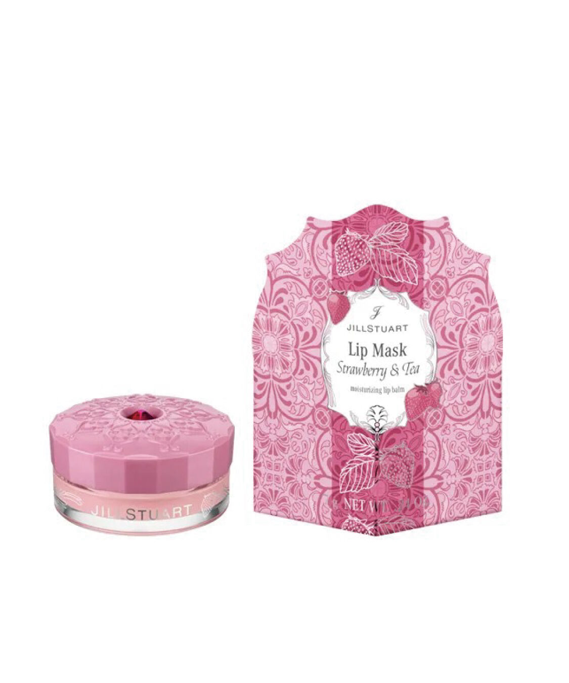 JILL STUART Beauty「【限定】ジルスチュアート  ストロベリー＆ティー  ハンドクリーム + リップマスク セット」|リップメイク|