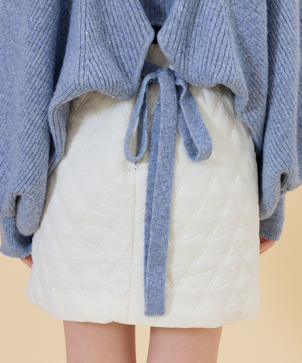 REDYAZEL「ラメニットボレロ」|カーディガン|