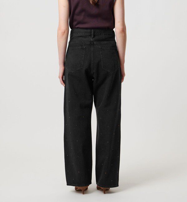 UNITED ARROWS「コットンビジューデニムパンツ」|デニム|