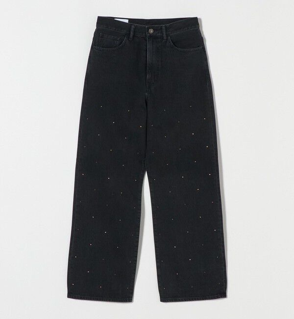 UNITED ARROWS「コットンビジューデニムパンツ」|デニム|