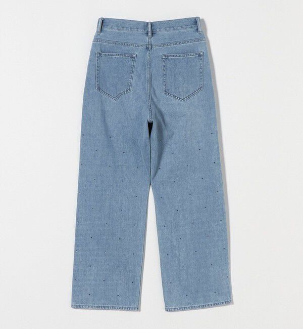 UNITED ARROWS「コットンビジューデニムパンツ」|デニム|