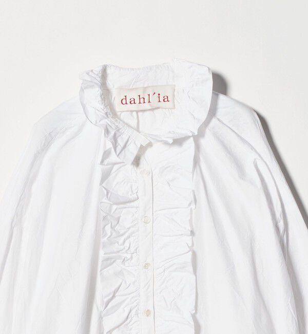 UNITED ARROWS「＜dahl&rsquo;ia＞フリル ブラウス」|シャツ・ブラウス|