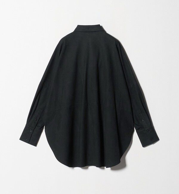 UNITED ARROWS「＜SACRA＞スエードライク ポケット シャツ」|シャツ・ブラウス|