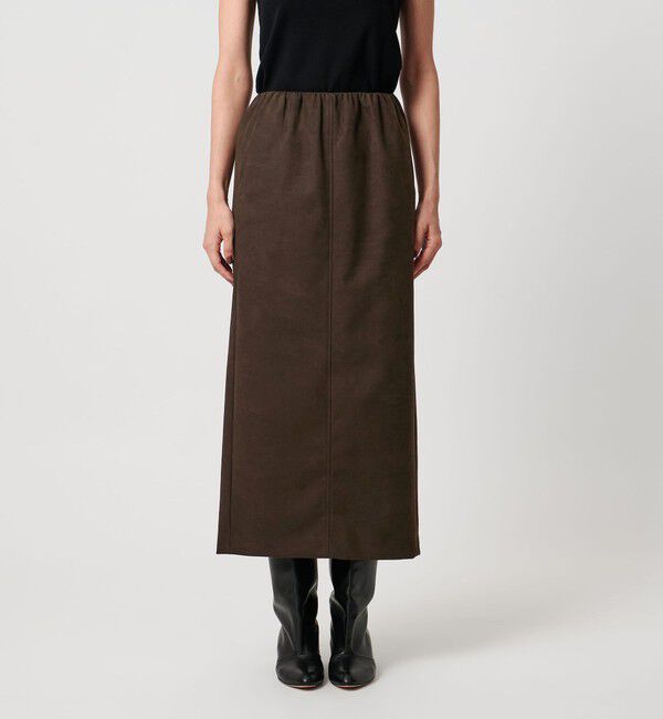 UNITED ARROWS「スエード ライク タイト スカート」|スカート|