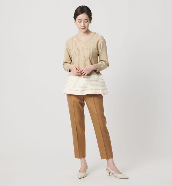 UNITED ARROWS「テーパード スリム パンツ」|スラックス|