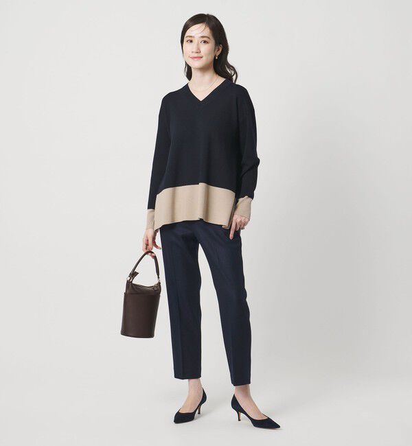 UNITED ARROWS「テーパード スリム パンツ」|スラックス|