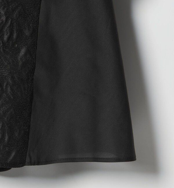 UNITED ARROWS「GISHA 2トーン ジャガード ブラウス」|シャツ・ブラウス|