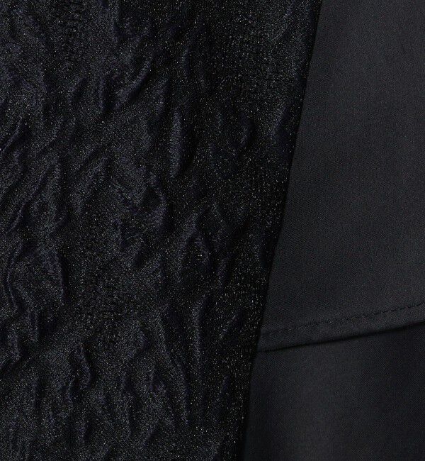 UNITED ARROWS「GISHA 2トーン ジャガード ブラウス」|シャツ・ブラウス|