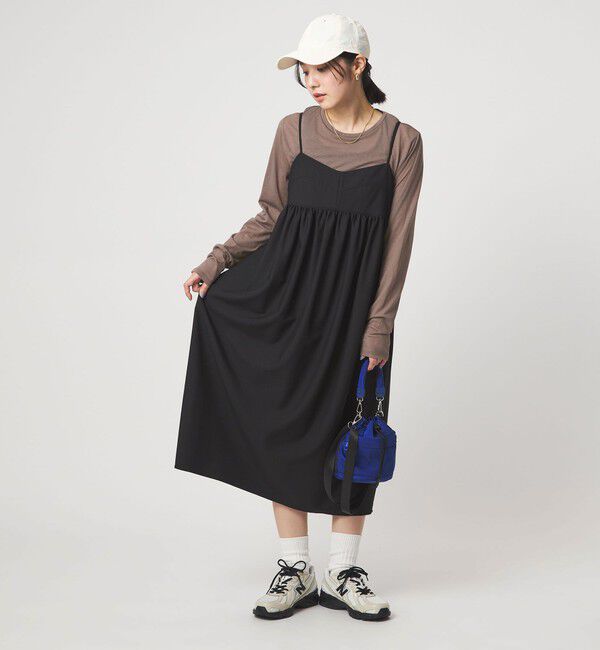 UNITED ARROWS green label relaxing「【WEB限定】＜at ease＞シアー テンジク ロングスリーブ カットソー」|Tシャツ・カットソー|