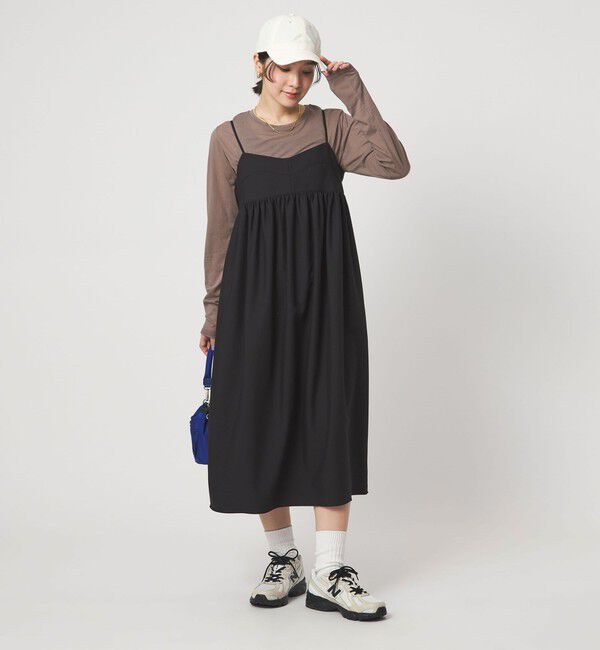 UNITED ARROWS green label relaxing「【WEB限定】＜at ease＞シアー テンジク ロングスリーブ カットソー」|Tシャツ・カットソー|