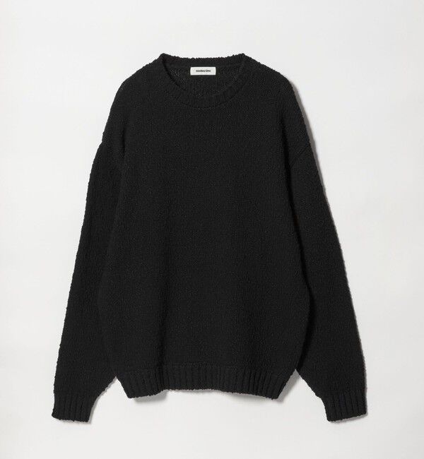 MONKEY TIME「コットン スラブ クルーネック」|ニット・セーター|