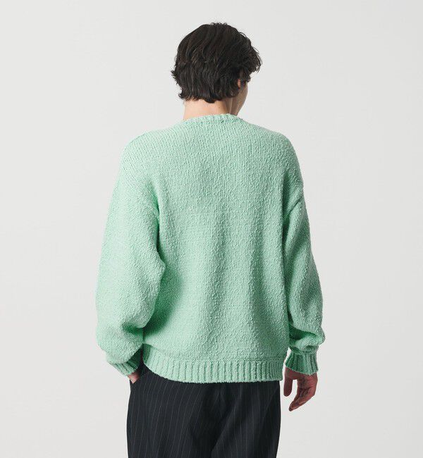 MONKEY TIME「コットン スラブ クルーネック」|ニット・セーター|