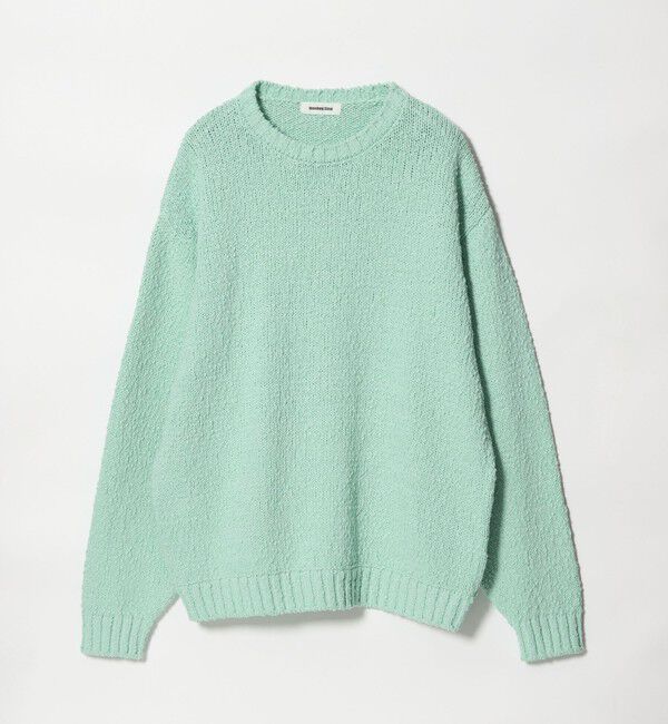 MONKEY TIME「コットン スラブ クルーネック」|ニット・セーター|