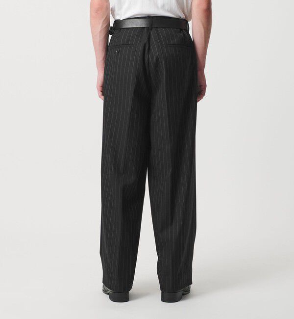 MONKEY TIME「TWツイル 2P ワイド ストレート スラックス」|チノ|